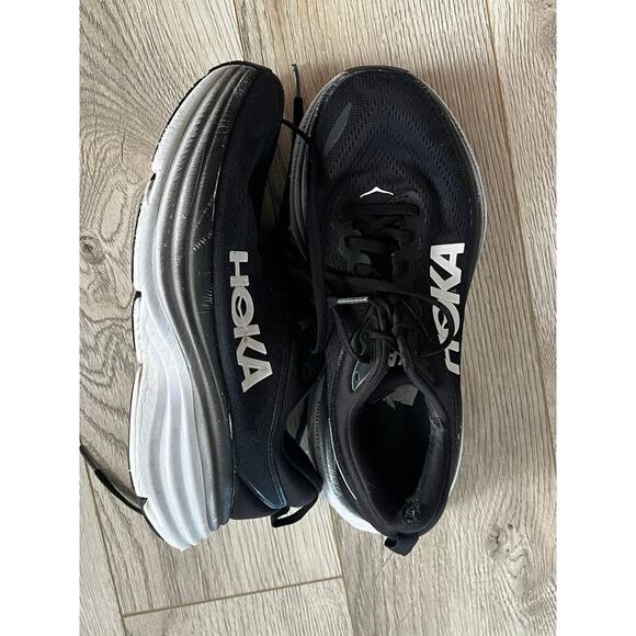 Hoka Bondi 8 Size 8.5B running shoes, used condition - Picture 12 of 12